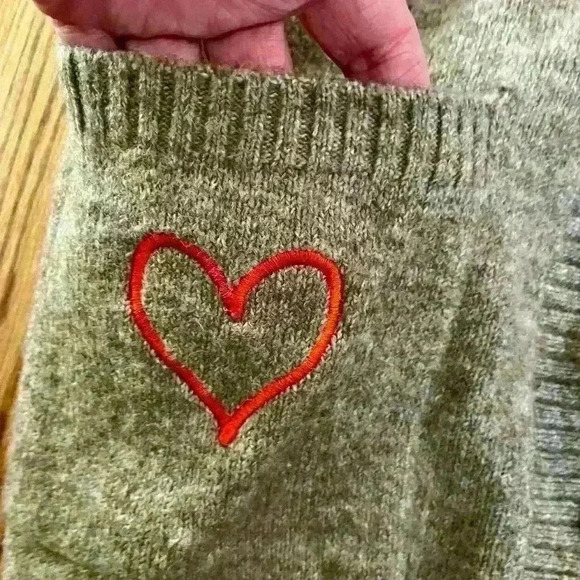 MANGO - OVERSIZED CARDIGAN. WOOL BLEND. SMALL. EMBROIDERED POCKETS - Picture 9 of 11